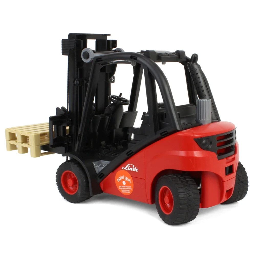 Bruder Toys Linde H30D Fork Lift with 2 Pallets - 1:16 Scale