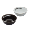 Pair of robust enamel bowls in black and white with Petromax branding, lightweight and heat-resistant, designed for Farm, Garden & Tool, Kitchen & Food, Camping, Dinnerware, Best Sellers, and Promo Eligible collections.