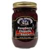 Glass jar of handcrafted raspberry chipotle sauce with natural ingredients and spicy flavor, locally made in USA, featured in Kitchen & Food, Food, Snacks and Sweets, Pantry, Best Sellers, and Promo Eligible collections.