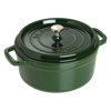 STAUB Round Cast Iron Dutch Oven – 4 Qt