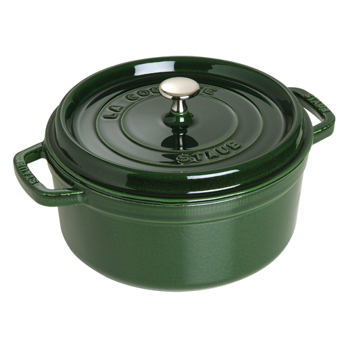 STAUB Round Cast Iron Dutch Oven – 4 Qt