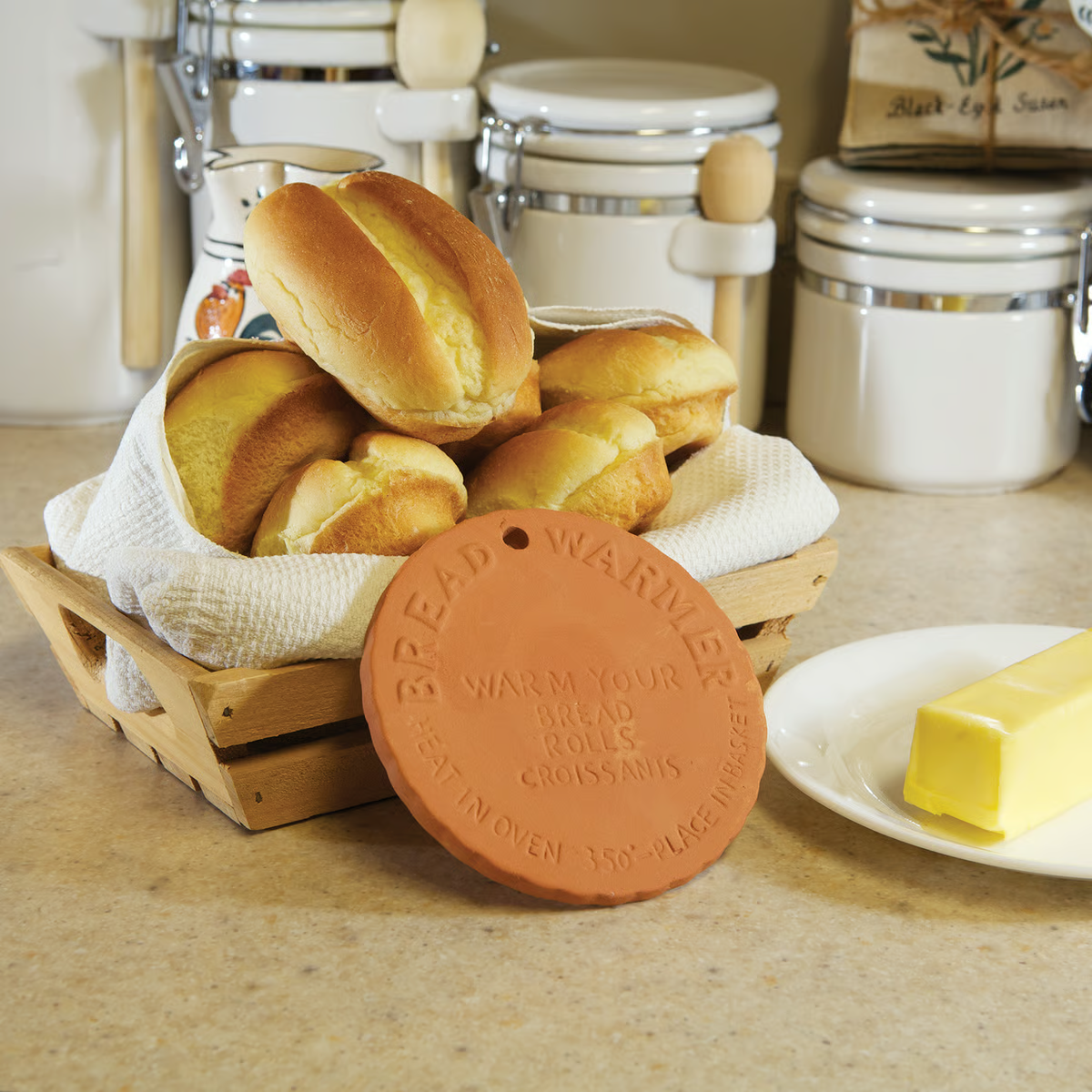 Terra Cotta Bread Warmer