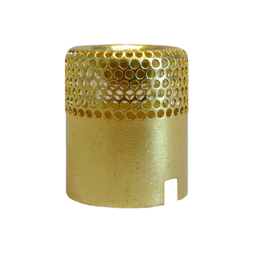 Brass flame spreader with perforated top, designed for use with various oil lamps, featured in Lamps & Lighting, Parts and Accessories, Lamp Burners and Collars, Best Sellers, and Promo Eligible collections.