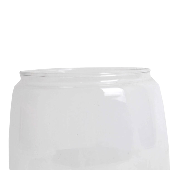Clear replacement glass globe compatible with Rayo Redi-Lite and various lantern models, ideal for use in camping, emergency supplies, lamps & lighting, and outdoor collections.