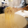 German-Made Cherry Wood Spaghetti Spoon with Measurer – 12"