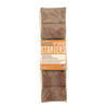 Pack of six handcrafted reddish-brown fire starters made in the USA, featuring natural reclaimed wax and sawdust with thick cotton wicks, ideal for Farm, Garden & Tool, Stoves, Camping, and Hearth Accessories collections.