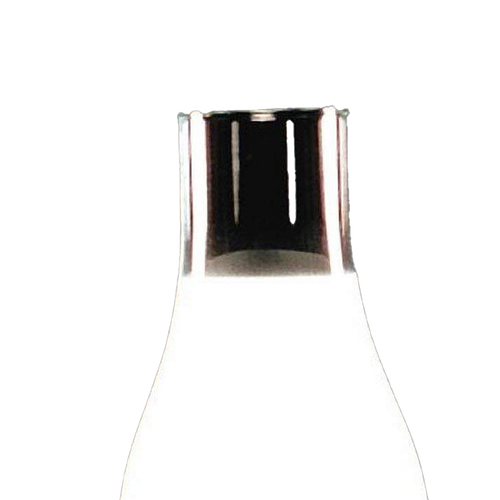 Frosted glass lamp chimney with a rounded bulge and 2-7/8" base, designed for Lamps & Lighting, Parts and Accessories, Chimneys and Globes, Best Sellers, and Promo Eligible collections.