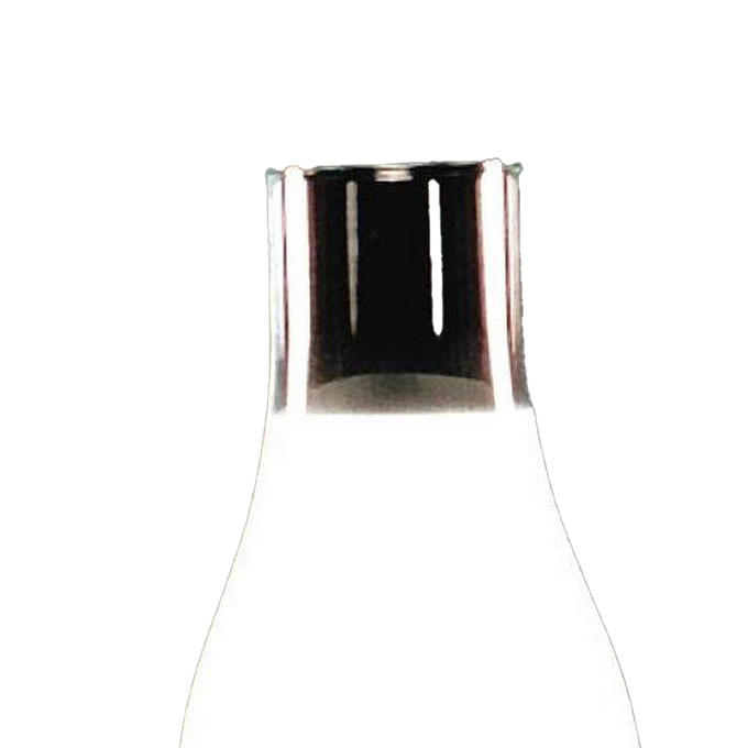 Frosted glass lamp chimney with a rounded bulge and 2-7/8" base, designed for Lamps & Lighting, Parts and Accessories, Chimneys and Globes, Best Sellers, and Promo Eligible collections.