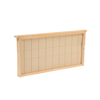 Handcrafted deep wooden bee frame with wired natural beeswax foundation, Amish made in USA, compatible with 5-, 8-, and 10-frame hives in Farm, Garden & Tool and Beekeeping Supplies collections.