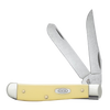 Traditional pocket knife with two stainless steel blades and a smooth cream-colored handle, handcrafted in the USA, featured in Knives & Axes and Best Sellers collections.