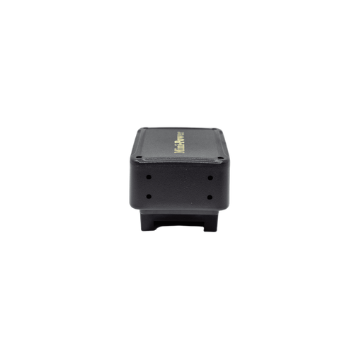 Compact black power inverter with a sturdy design, offering reliable 150-watt output for essentials, ideal for Farm, Garden & Tool, Emergency Supplies, and Homesteading collections.