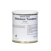 Metal can of freeze-dried chicken tenders labeled uncooked, made in USA for long-term storage, featured in Kitchen & Food, Food, Freeze Dried, USA Made, and Best Sellers collections.