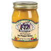 Glass jar of handcrafted old fashioned hot pepper butter in a gold metal lid jar, made in USA, featured in Kitchen & Food, Food, Pantry, USA Made, and Best Sellers collections at Lehman’s.