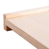 Handcrafted Amish made solid wood base board in natural finish, designed to support 8-frame hives, featured in Farm, Garden & Tool, Beekeeping Supplies, and USA Made collections.