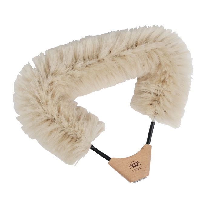 Handcrafted soft goat hair broom head with natural fibers twisted on wire and a wooden base, designed for effective dust removal in hard-to-reach areas, featured in Home & Decor, Household Cleaning, Cleaning Utensils and Gadgets, Best Sellers, and Promo Eligible collections.