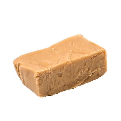 Single handcrafted creamy beige fudge piece with smooth, melt-in-your-mouth texture, featured in Kitchen & Food, Snacks and Sweets, USA Made, Best Sellers, and Promo Eligible collections.