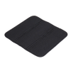 Black absorbent dish drying mat made of fast-drying microfiber, designed to cushion delicate dishes and stemware, ideal for Kitchen & Food, Kitchen Accessories, and Best Sellers collections.