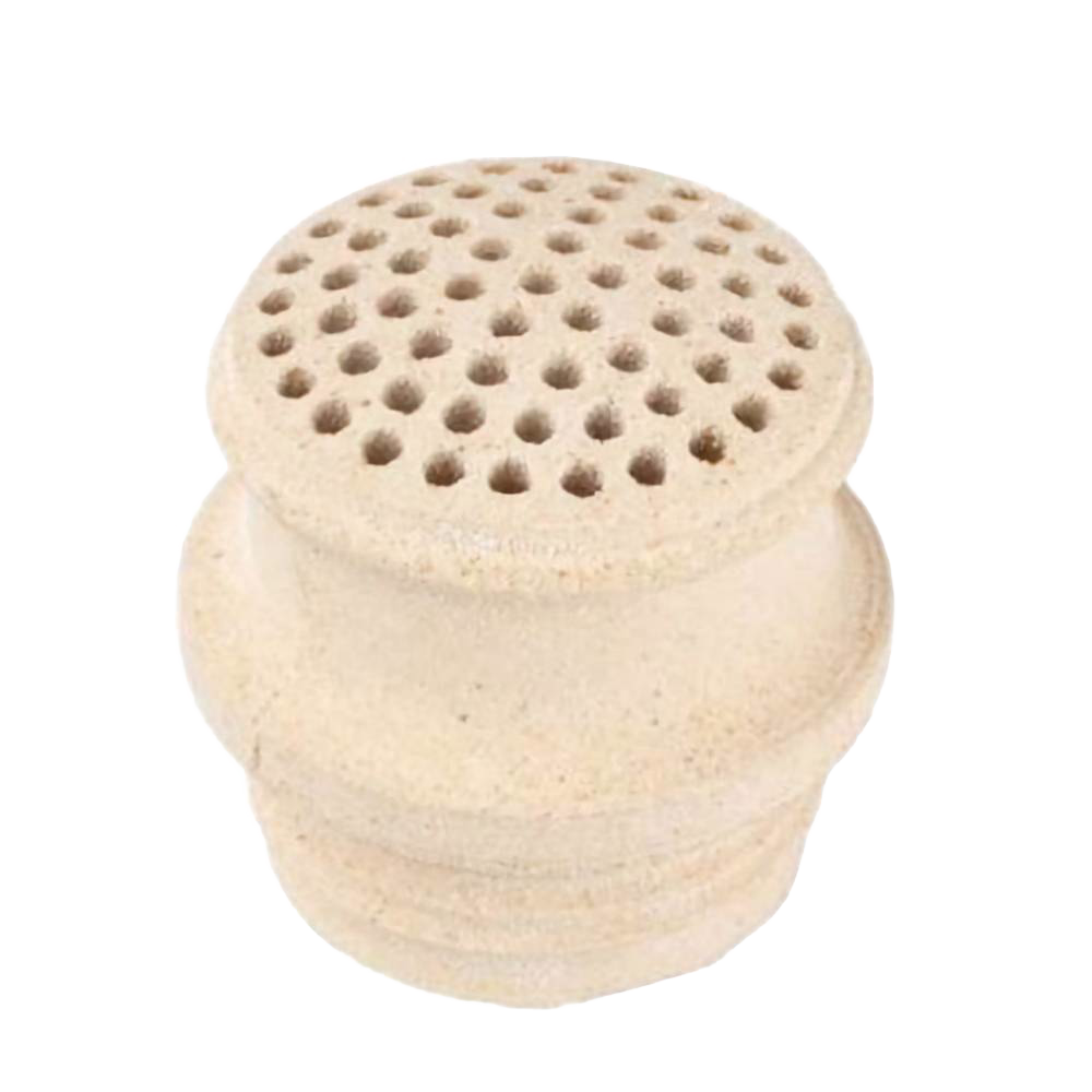 Durable clay burner designed for Petromax pressure lamps, featuring multiple perforations for efficient fuel combustion, ideal for Lamps & Lighting and Parts and Accessories collections.