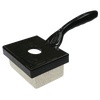 Black-handled cleaning tool with a thick rectangular pumice stone block, designed for efficient grill maintenance, ideal for Kitchen & Food and Kitchen Gadgets collections.