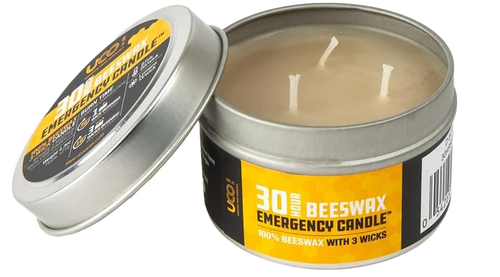 30-Hour Emergency Beeswax Candle