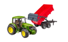 Bruder Toys John Deere 6920 Tractor with Tipping Trailer