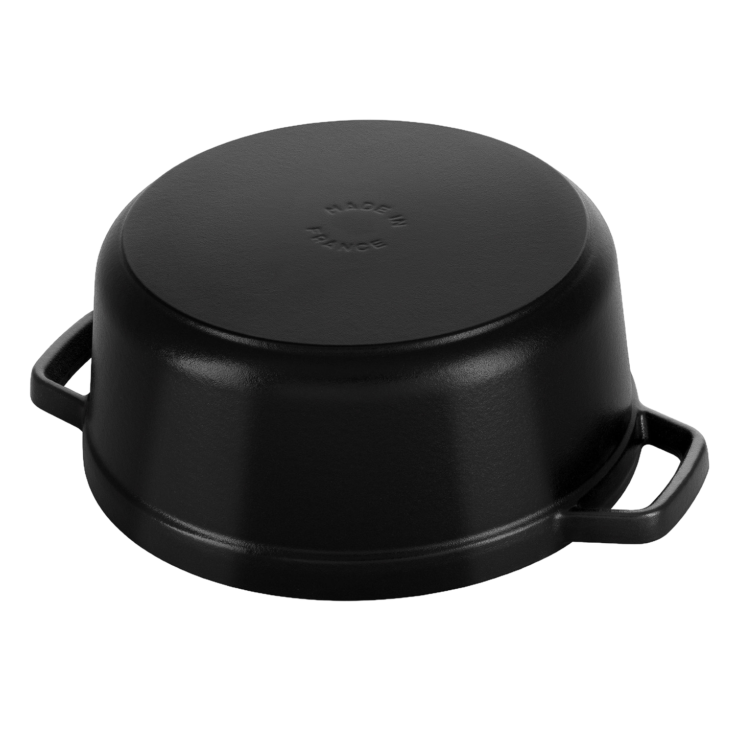 STAUB Round Cast Iron Dutch Oven – 4 Qt