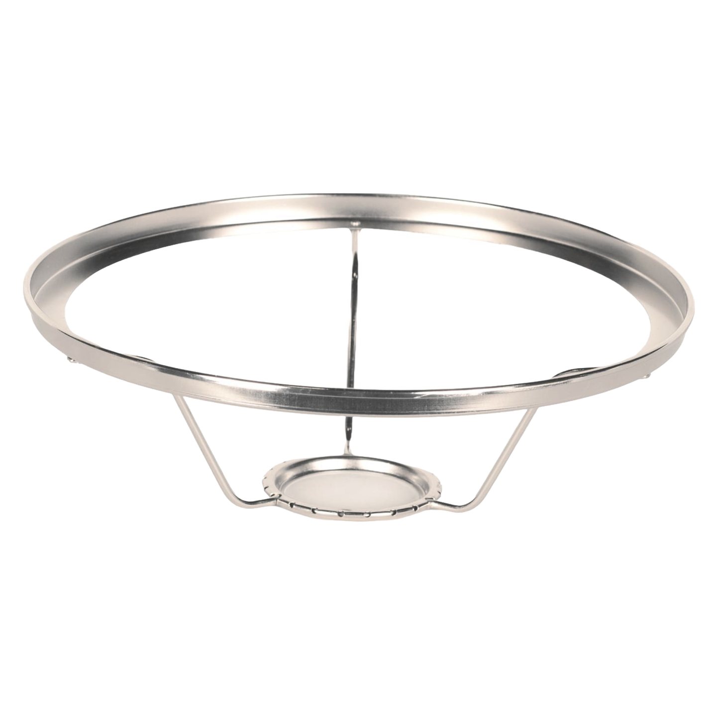 Handcrafted metal shade ring with a polished finish designed for 10-inch diameter Aladdin glass lamp shades, featured in Lamps & Lighting, Parts and Accessories, and Best Sellers collections.