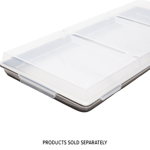Clear plastic lids designed to snap securely onto freeze dryer trays for covering and stacking food, featured in Kitchen & Food, Food Preservation, Drying, Best Sellers, and Promo Eligible collections.