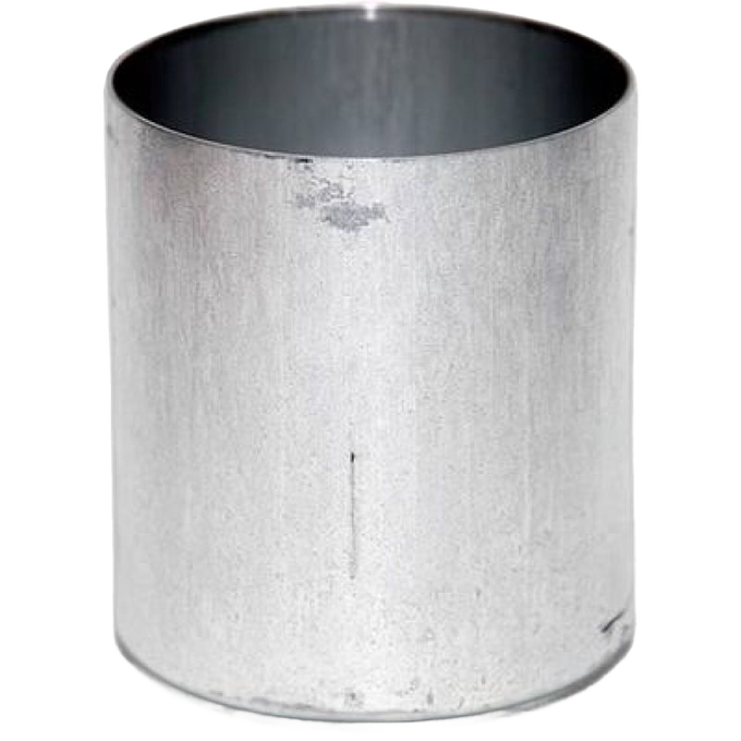 Durable one-piece aluminum candle mold with a smooth, seamless finish designed for nine to ten ounce candles, featured in Candles and Candlemaking, USA Made, and Best Sellers collections.