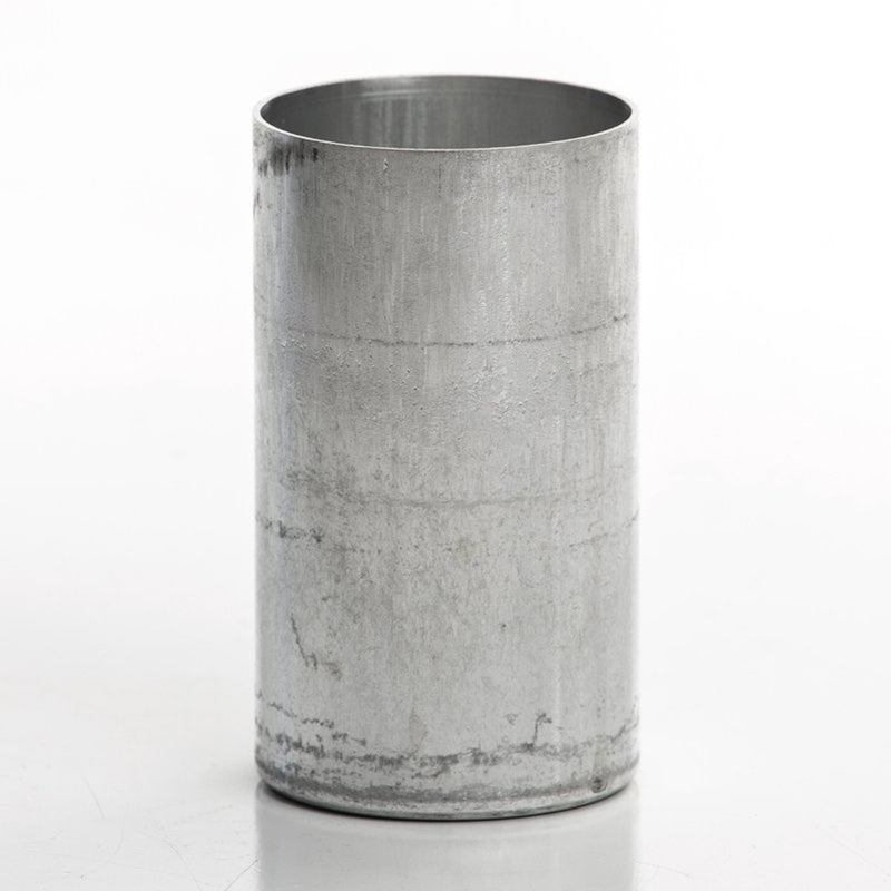 Durable one-piece aluminum round candle mold with a smooth finish, ideal for making 5 oz candles, featured in USA made, Candlemaking Supplies, and Best Sellers collections.