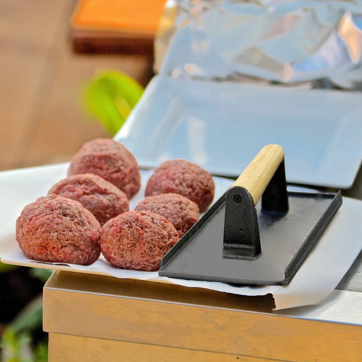 Rectangular Bacon Press and Steak Weight