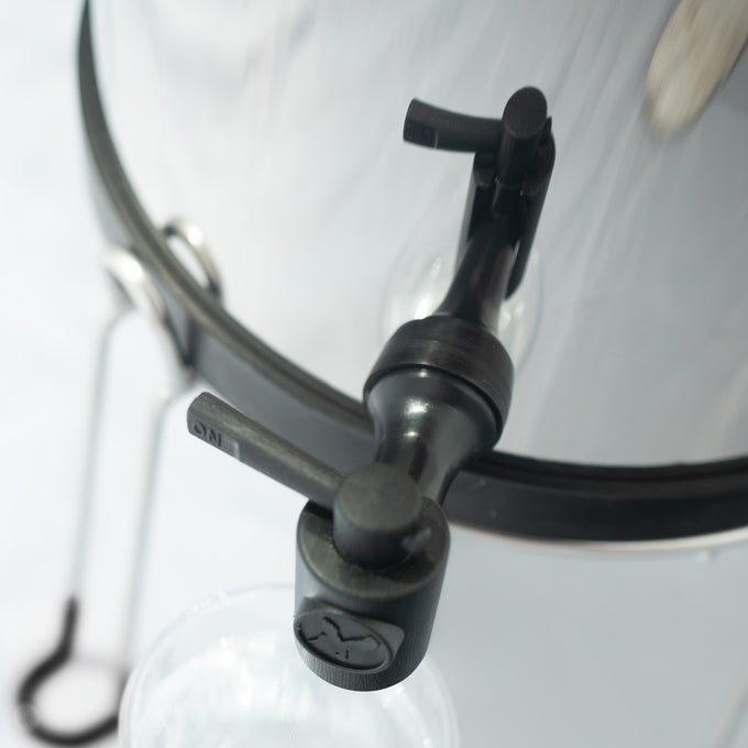 Unique handcrafted black plastic replacement tap for gravity water filters, designed for durability and ease of use, ideal for Appliances, Emergency Supplies, and Water Heating and Treatment collections.