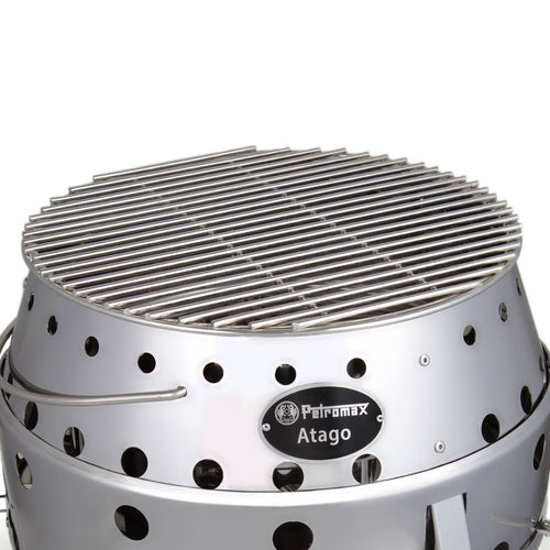 Round stainless steel grilling grate with 13.4-inch diameter designed for versatile outdoor use, ideal for camping and backyard grilling in Farm, Garden & Tool and Stoves collections.