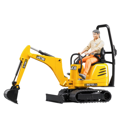 Bruder Toys JCB 8010 CTS Micro Excavator with Worker