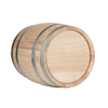 Handcrafted 5-gallon wooden keg with steel bands, featuring a toasted interior for brewing, made in USA, suitable for Home & Decor, Farm, Garden & Tool, and Homesteading collections.