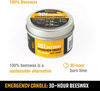 30-Hour Emergency Beeswax Candle