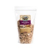 Clear resealable bag of handcrafted Amish-made granola with whole grain oats, maple syrup, and toasted walnuts, packaged in USA for Kitchen & Food and Snacks and Sweets collections.
