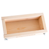 Handcrafted wooden soap loaf mold made of durable pine with adjustable clamps, ideal for cold process soapmaking in Health & Wellness and Soaps and Soapmaking collections.