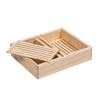 Handcrafted Amish-made wooden top feeder for 10-frame hives featuring two reservoirs and floats, designed for beekeeping and included in Farm, Garden & Tool, USA Made, and Best Sellers collections.