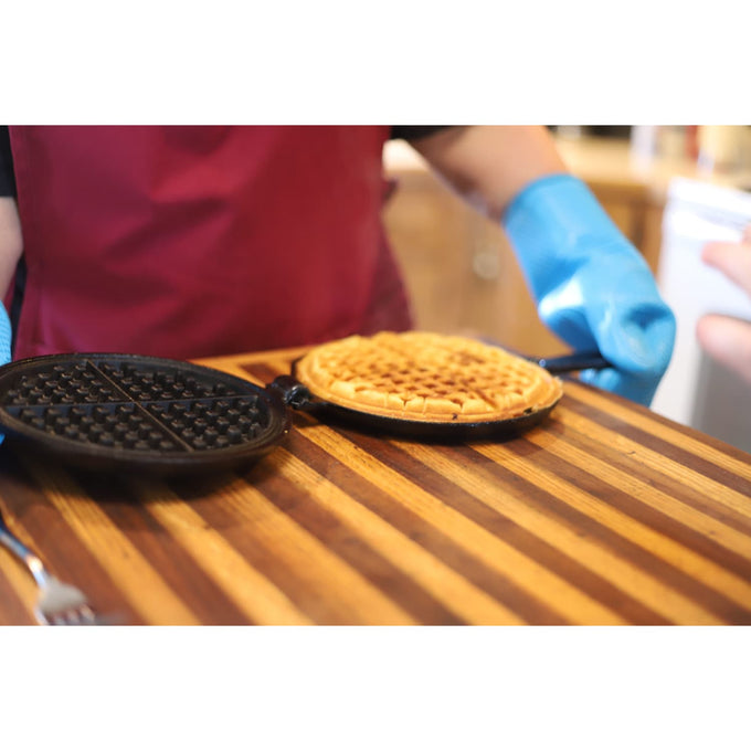 Stovetop Cast Iron Waffle Maker