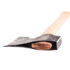 Handcrafted carpenter’s axe with a forged steel head featuring a long, thin straight edge and natural wood handle, designed for Farm, Garden & Tool, Knives & Axes, and Wood Cutting collections.