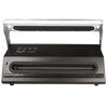 Electric vacuum sealer in black with control panel and sealing strip, designed for Kitchen & Food, Food Preservation, Freezing, and Best Sellers collections.
