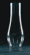 Handcrafted clear glass oil lamp chimney with a gently curved shape, designed for lamps and lighting, parts and accessories, chimneys and globes, and best sellers collections.