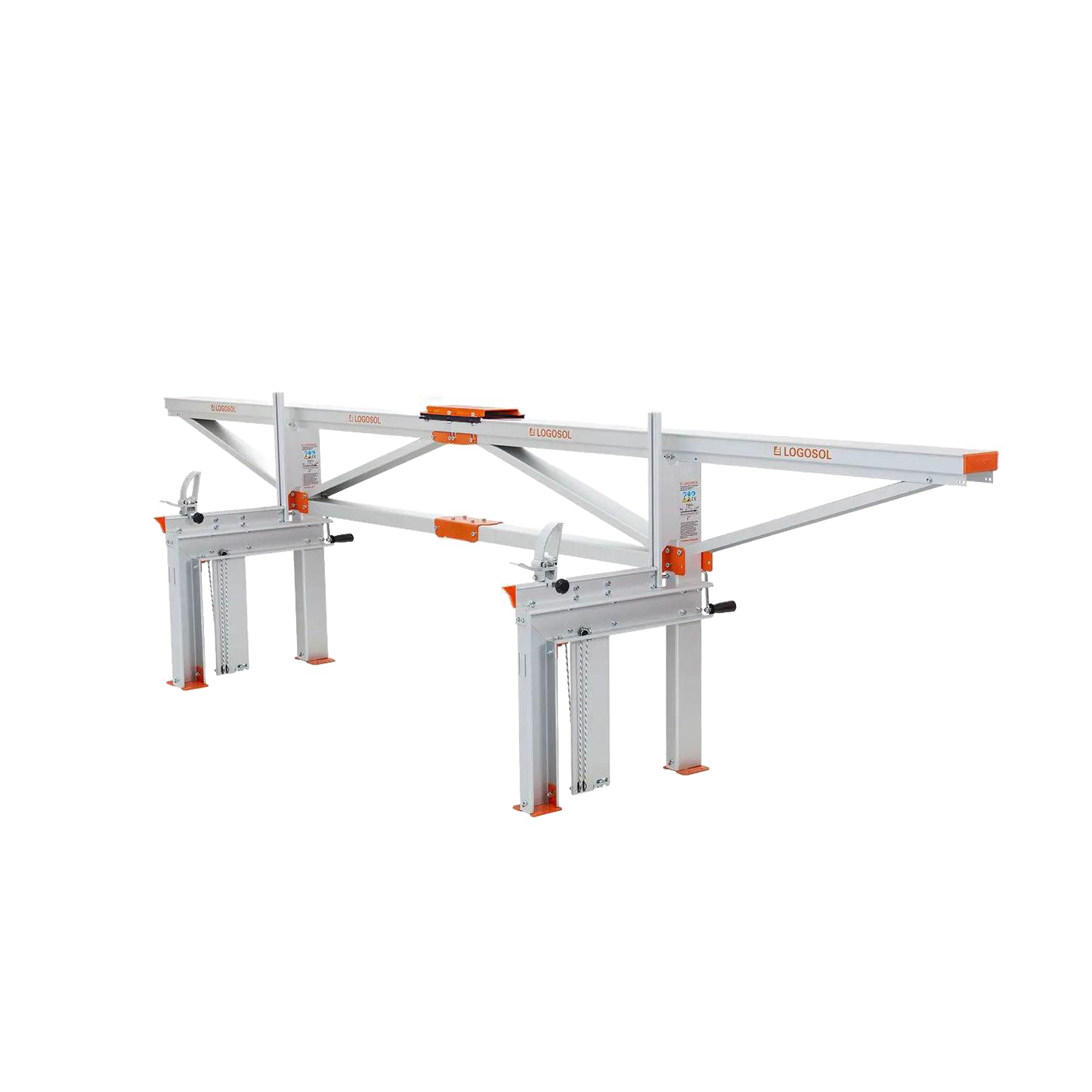 Portable lightweight aluminum chain sawmill with two log lifts designed for precise lumber cutting, featured in Farm, Garden & Tool, Wood Cutting and Hauling, and Best Sellers collections.