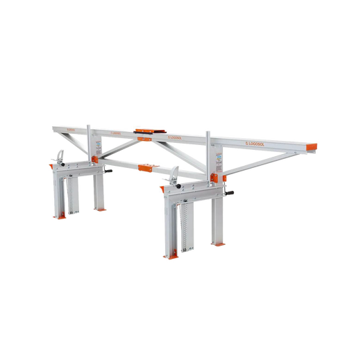 Portable lightweight aluminum chain sawmill with two log lifts designed for precise lumber cutting, featured in Farm, Garden & Tool, Wood Cutting and Hauling, and Best Sellers collections.