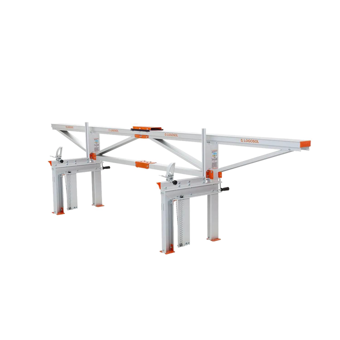 Portable lightweight aluminum chain sawmill with two log lifts designed for precise lumber cutting, featured in Farm, Garden & Tool, Wood Cutting and Hauling, and Best Sellers collections.
