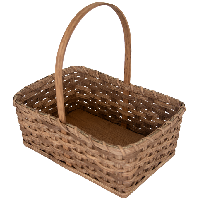 Amish-Made Handwoven Small Fruit Basket