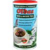 Cylindrical container of Olbas Wellness Tea in blue packaging with red lid, featuring herbal tea cup image and text highlighting respiratory support, caffeine free, and soothing qualities, ideal for Kitchen & Food, Brewing Coffee and Tea, and Best Sellers collections.