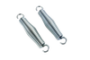 Set of two heavy-duty, zinc-plated steel springs designed to add comfort and flexibility to hanging swings, featured in Home & Decor and Outdoor Furniture collections.