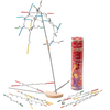 Handcrafted balance game featuring metal rods with colorful wooden ends and a wooden base, designed for 1-4 players ages 8+ in Toys, Books & Games, Children's Toys, and Table and Board Games collections.